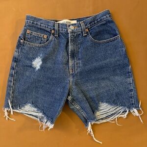 Gap Distressed Denim Shorts